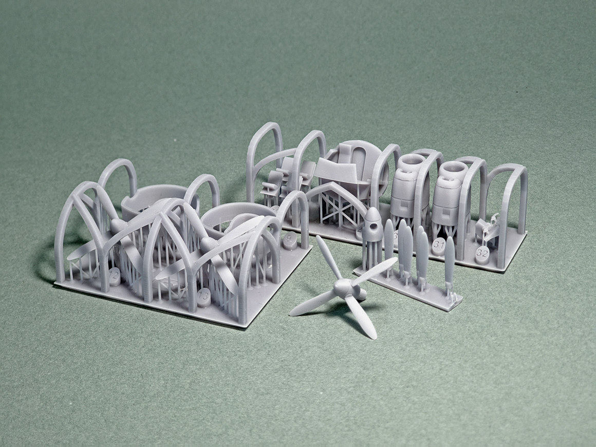 Antonov An-24RV cockpit and props