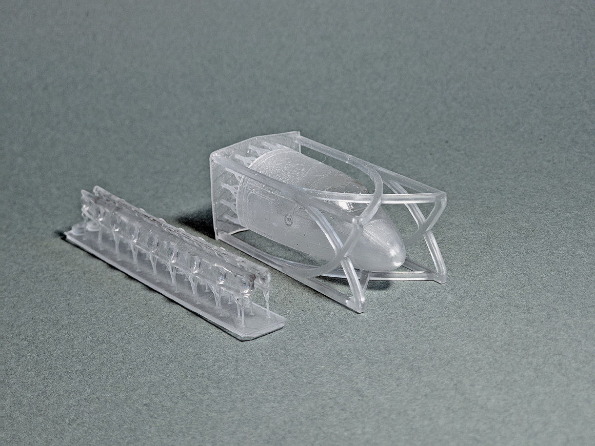 Antonov An-24RV transparent parts