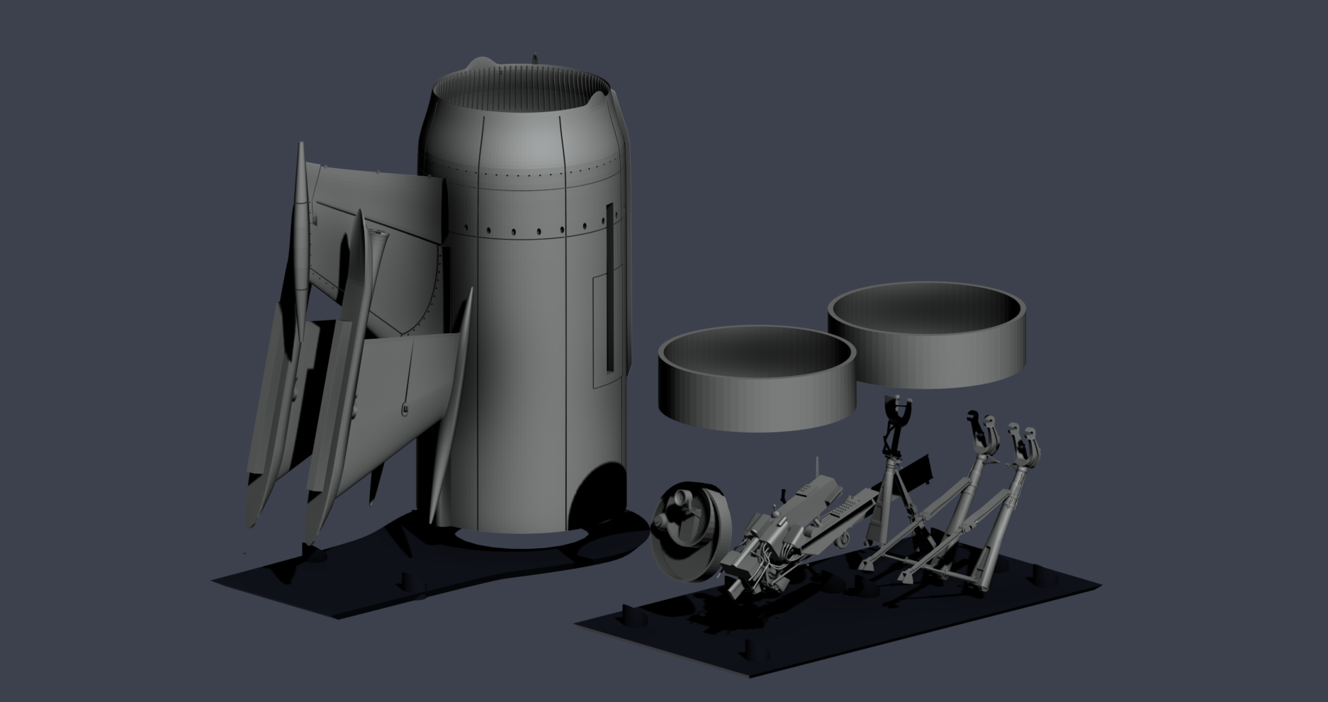 Leduc O.22 interior parts